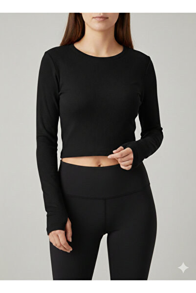 BEEMS Minimal Fit Uzun Kollu Klasik body Parmak Geçirmeli