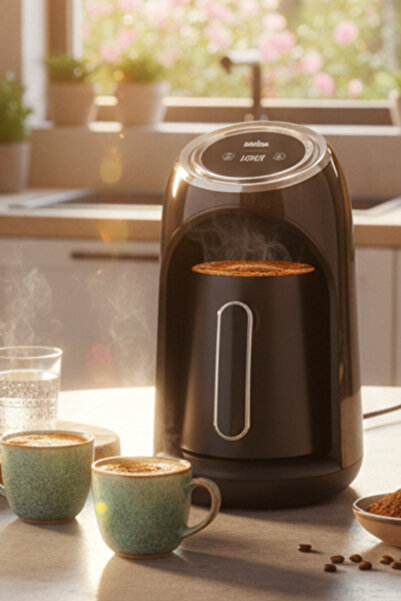 Sinbo 1-4 Cup Capacity, Abundant Foam, Digital Display, Automatic Turkish Cof...