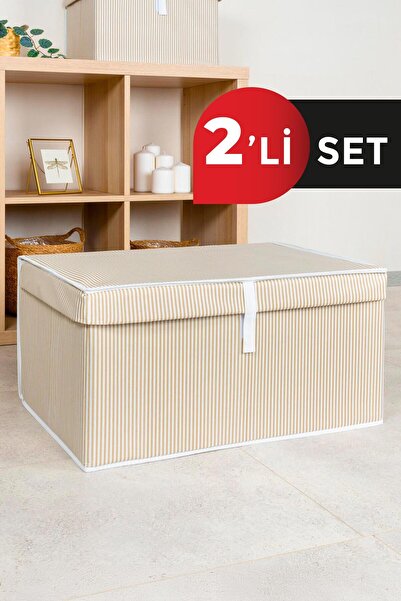 ALAS 2 штуки - багатофункціональний контейнер з кришкою (для зберігання білиз...