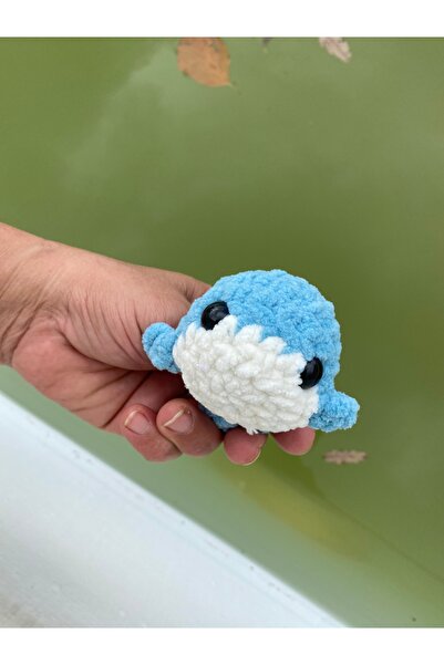 crafted by Nilüfer sevimli balina anahtarlık el yapımı hediyelik