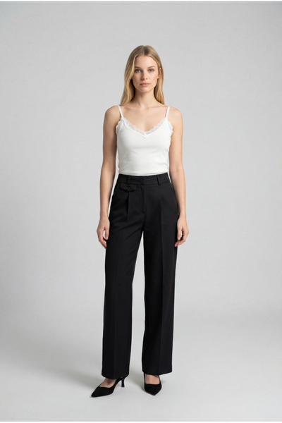 Seeh White Lace Adjustable Strap Women's Undershirt Sh360