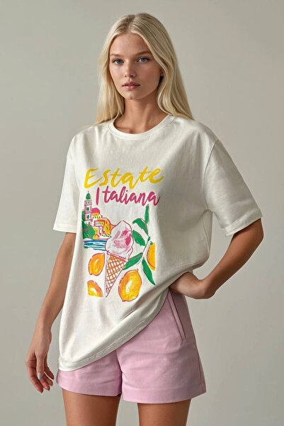 Cistern İstanbul Γυναικείο μπλουζάκι με στάμπα