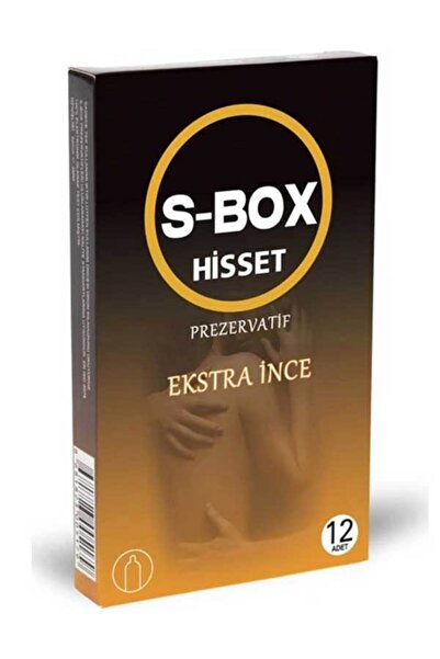 Genel Markalar S-Box Ekstra İnce Prezervatif 12'li
