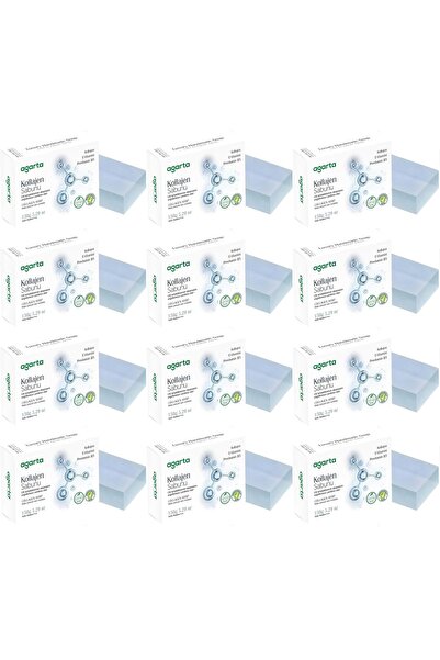 Agarta Handmade Natural Soap 150Gr Collagen (Set of 12)