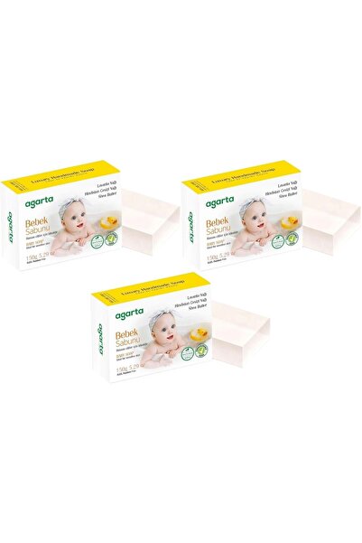 Agarta Handmade Natural Soap 150Gr Baby (Set of 3)