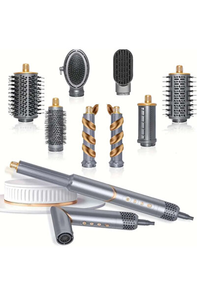 EN SİGA Pro Premıum İyon Saç Şekillendirme 9in1 Lux Kalite Airwrap Multi-styl...