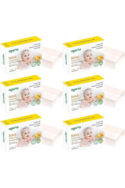 Agarta Handmade Natural Soap 150Gr Baby (Set of 6)