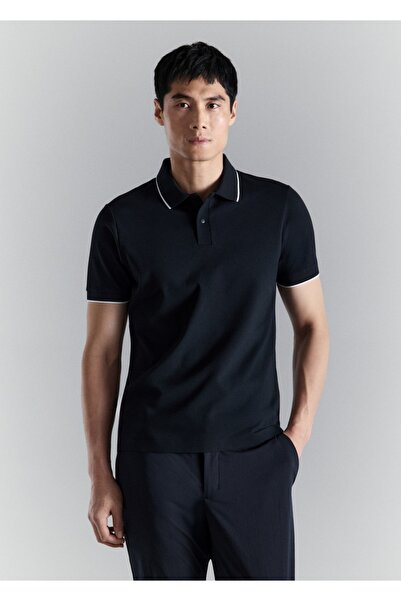 MANGO Man Coolmax ® comfort stretch pike polo yaka tişört