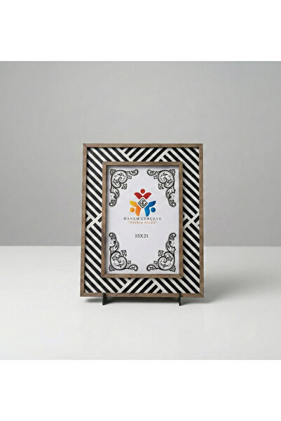 HANEM إطار صورة مزخرف مقاس 15 × 21 وخشب MDF