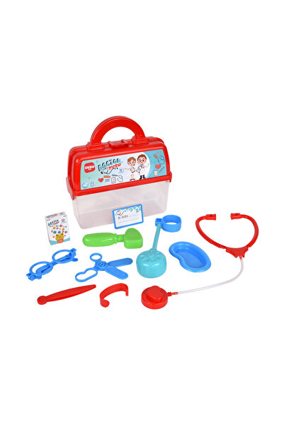 Zuzu Toys Çantalı Doktor Seti 4090-Şeffaf