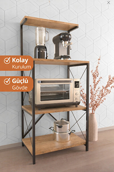 Hediyeler Kapında Mutfak Bangosu Çok Amaçlı Kahve Standı Mutfak Bangosu Mikro...