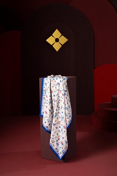 JAWEL Ψηφιακό εμπριμέ γυναικείο φλοράλ μοτίβο μαλακό κασκόλ