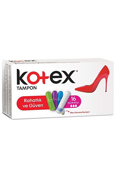 Kotex Tampon 16 Pieces Regular Single Pack