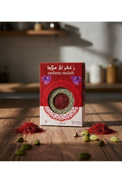 MALATH SPICES زعفران سوبر نقيل اصلي 1 جرام