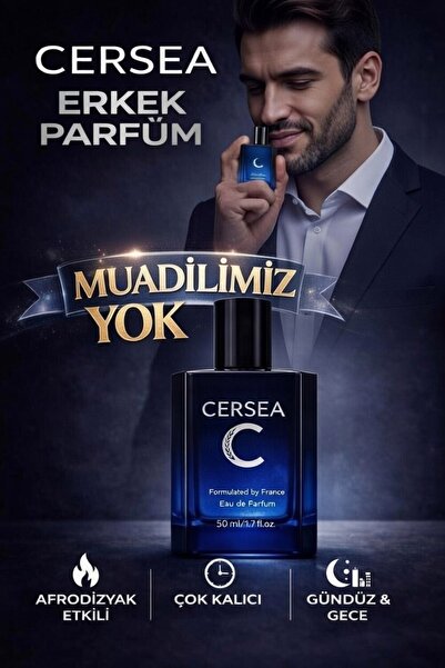 CERSEA Afrodızyak Etkili Signature Collection Erkek Parfüm EDP 50 ml – Kalıcı...