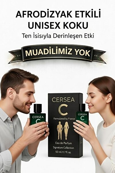 CERSEA Aura Noir Afrodızyak Unisex Parfüm – Kalıcı ve Dikkat Çeken İmza Koku Edp