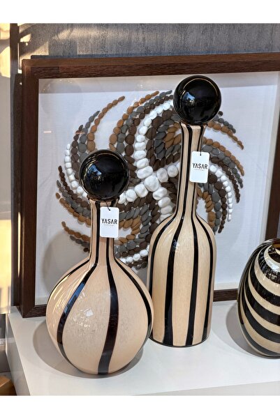 YASAR CONCEPT Maison Cam Kapaklı Şişe 16x60 Cm