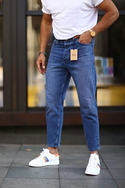 NO61 MAN Boyfriend Dark Blue Comfortable Fit Jeans