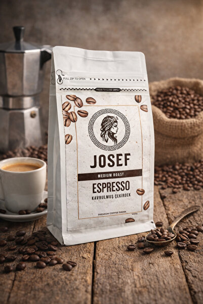 josef قهوة برازيلية 100% أرابيكا 250 جرام - قهوة إسبريسو متوسطة التحميص