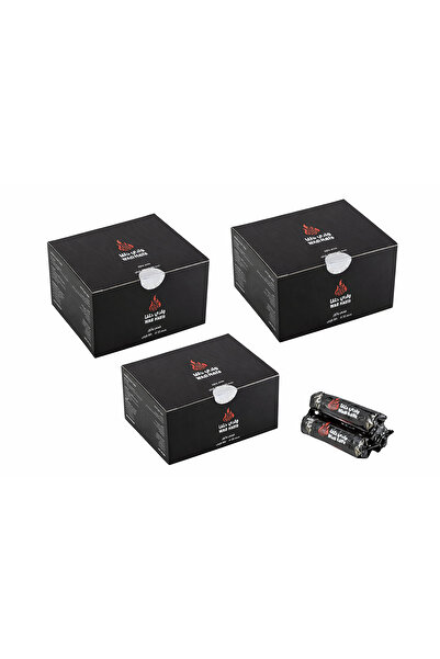 Revoon فحم وادي حلفا القياسي، سريع الاشتعال، 180 قرصًا، 33 مم (عبوة من 3 قطع)