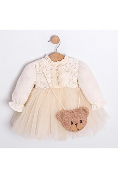 ministok مجموعة فستان وبلوزة للفتيات الصغيرات مع تنورة توتو جميلة وإكسسوارات