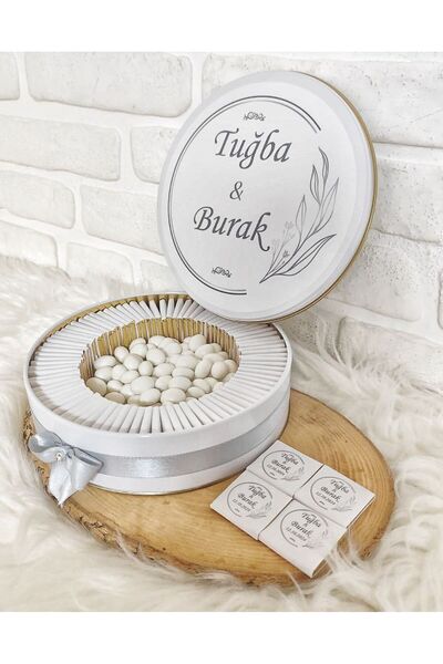 Sweet Story 150 Adet+200 Gr Drajeli İsme Özel Söz-nişan-nikah-düğün Hatırası...