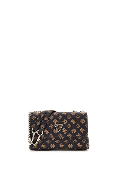 Guess حقيبة كروس صغيرة من دارينا 4G بشعار الفاوانيا