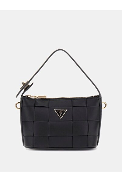 Guess حقيبة هوبو صغيرة منسوجة من مايلي