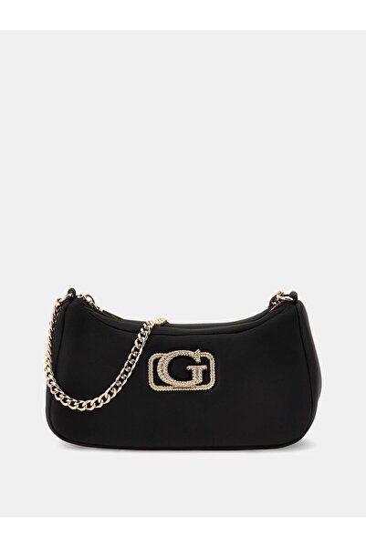 Guess Prue Logo-Script Shoulder Bag