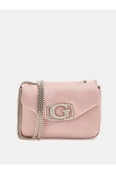 Guess حقيبة كروس صغيرة بشعار Prue