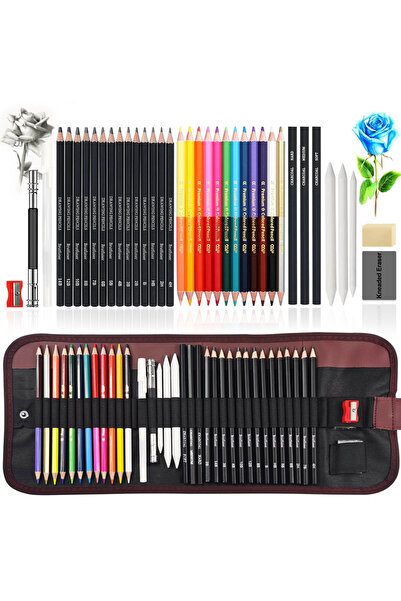 Choice ٣٨ قلم تلوين للكبار (٣٦/٣٨/٥٠/٧٢ قلمًا)، مجموعة أقلام تلوين فنية فاخرة...