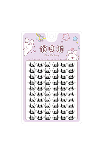 Choice رموش صناعية طبيعية كثيفة من مجموعة مانغا، 10 صفوف، لاصقة ذاتيًا