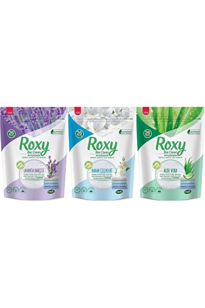 Dalan Roxy Bio Clean Matik Sabun Tozu 800GR Karma 3 Lü Set (Lavanta/Bahar/Alo...