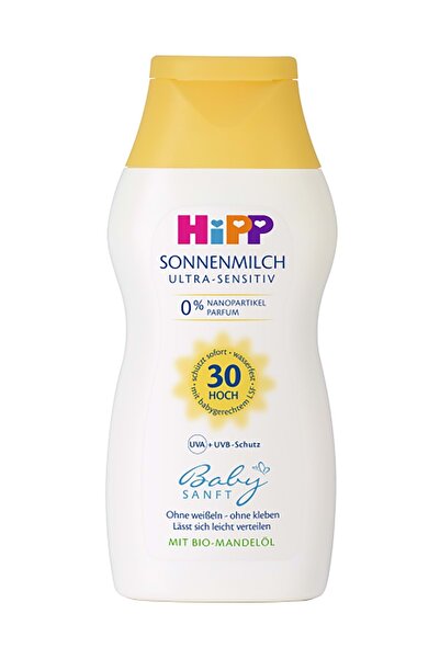 Hipp حليب شمس للأطفال من بيبي سانفت/سونينميلش 200 مل فائق الحساسية (عامل حماي...