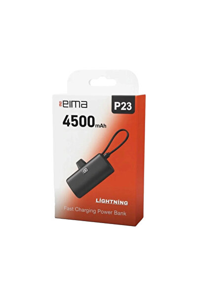 Çerçi Teknoloji EIMA P23 Lightning Mini Powerbank 4500 mAh | Taşınabilir Hızl...