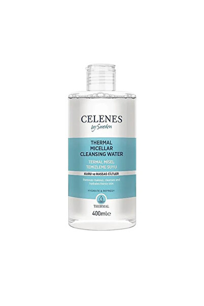 celenes by sweden THERMAL MİSEL TEMİZLEME SUYU KURU/HASSAS CİLTLER 400 ML