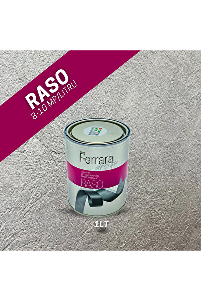 Ferrara Design Decorative Paint Raso, Ferrara Design, Silver Color, Water-Bas...