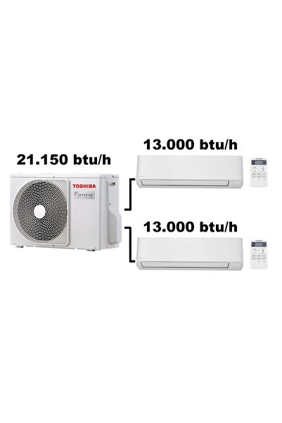 Toshiba Multi Klima 13000 Btu Ve 13000 Btu Iç Üniteli