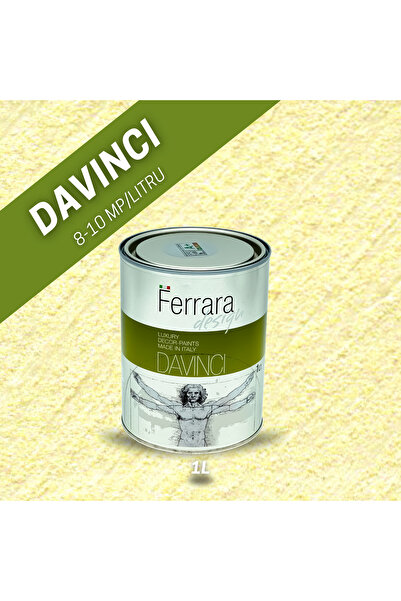 Ferrara Design Vopsea decorativă perlată Davinci, Ferrara Design, DAA11, 1lt