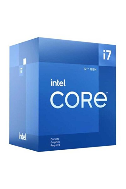 Intel i7 12700F 2.1Ghz 25Mb 12 Çekirdek 1700P Box İşlemci