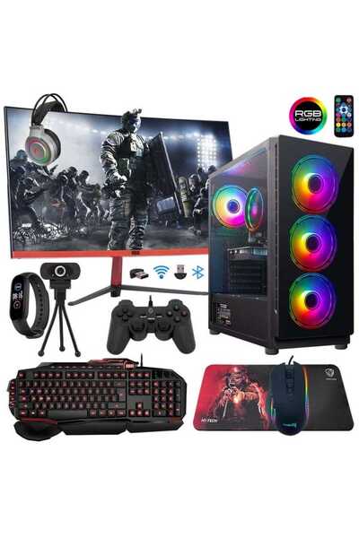 TURBOX Tx1187 i5 4440 16GB Ram 256GB + 1TB SSD 4GB GTX1050Ti 23.6 inç 165Hz C...
