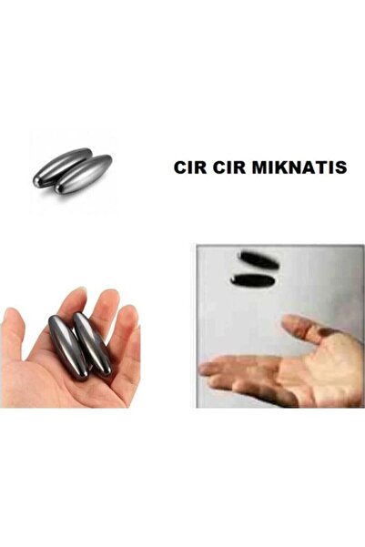 CUFFCUFFTOYS Manyetik taş mıknatıs cır cır magnet 2.5x4cm stres taşı