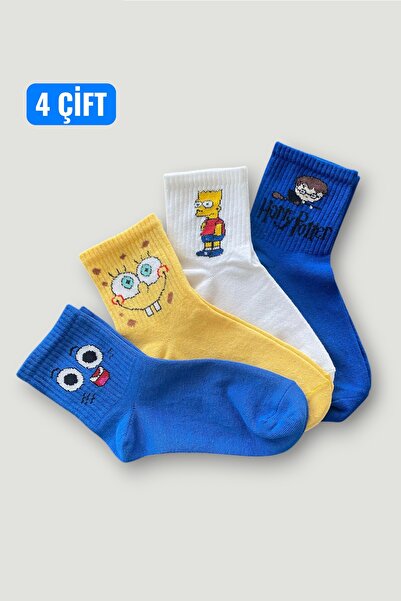 Esinti Чоловічі жіночі шкарпетки довгі шкарпетки кольорові шкарпетки з візеру...