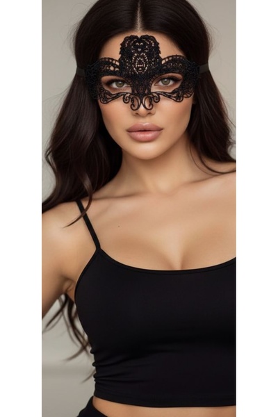 G&H UNDERWEAR Dantelli Gece Maskesi Göz Dantel Maske