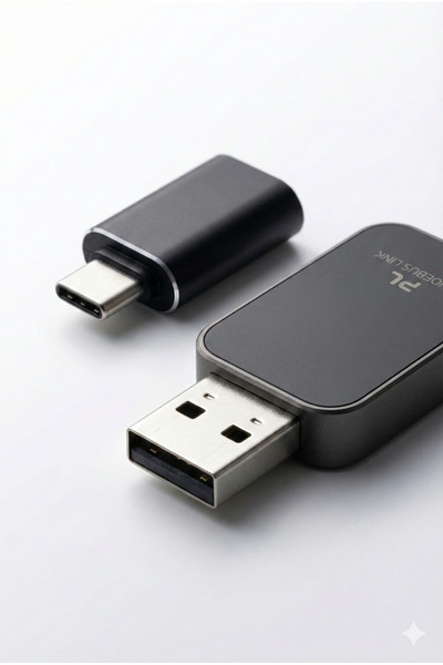 Zilvana Kablosuz CarPlay Adaptörü Type-C ve Usb Araç Ekranını Android Auto ve...