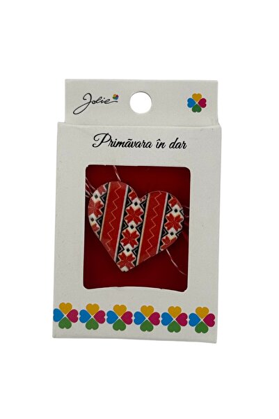 Flippy Martisor Brosa Mica in Cutie, Dimensiune Brosa 2.5-3 cm, Material Meta...