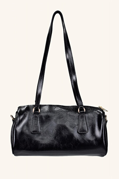 birizmoda Geantă de mână și de umăr pentru femei, tip baguette, cilindrică – ...