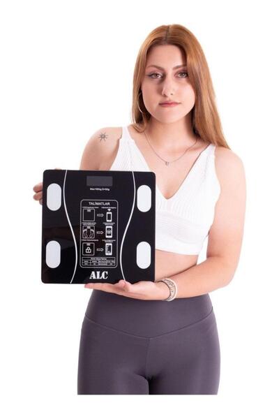 Genel Markalar Smart Body Scale Akıllı Banyo Baskülü Yağ Su Kas Vücut Kitle Endeksi Dijital Tartı
