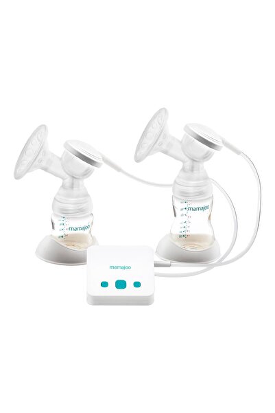 Mamajoo Elektrikli USB Çiftli Göğüs Pompası 250 ml | 20 Kademe Ayarı