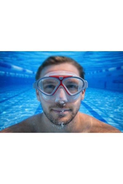 Generic Brand Actifoam vacuum glasses swimming goggles unisex adult